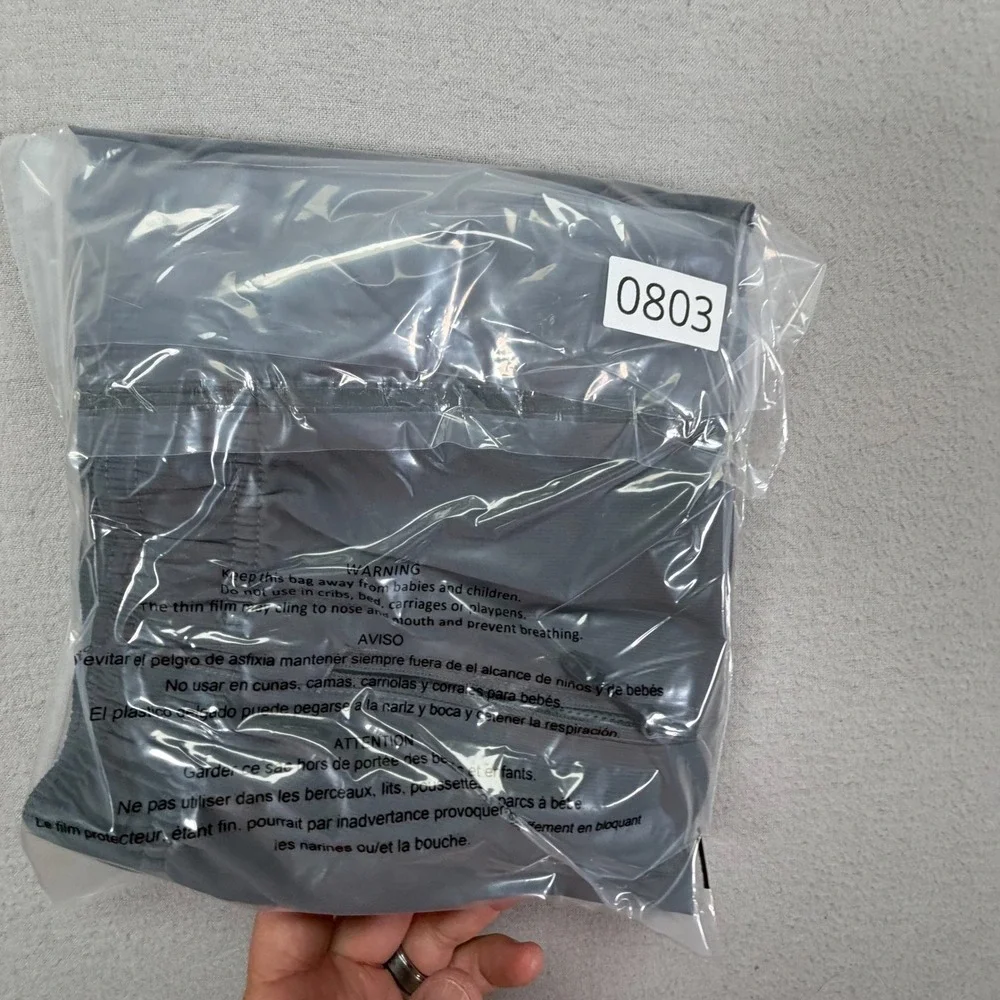 Adidas Track Pants Kids Size‎ L Good Gray Mesh Lined Zipper Pockets 3-Stripe